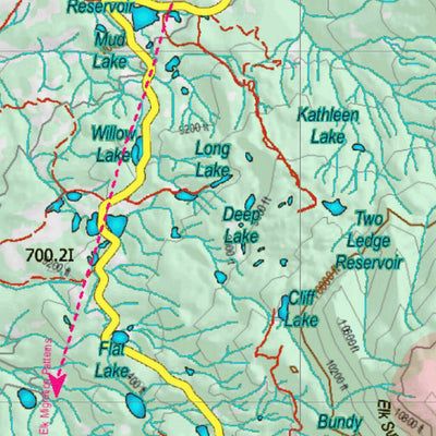 Co Unit 16 Elk Summer, Winter Concentrations and Migration Routes Preview 3