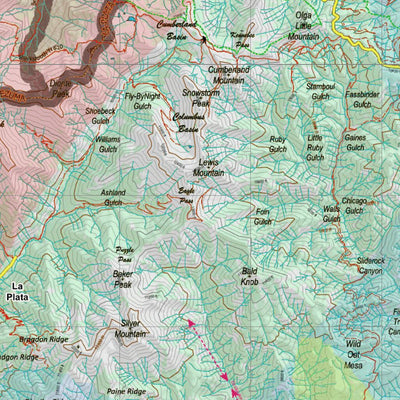Co Unit 75 Elk Summer, Winter Concentrations and Migration Routes Preview 3