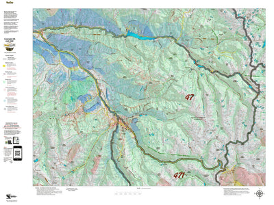 Co Unit 47 Elk Summer, Winter Concentrations and Migration Routes Preview 1
