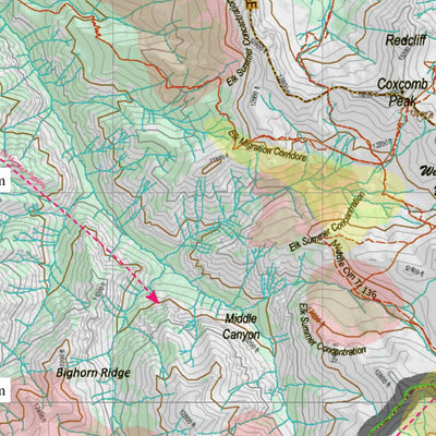 Co Unit 66 Elk Summer, Winter Concentrations and Migration Routes Preview 3