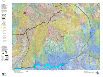 Co Unit 54 Elk Summer, Winter Concentrations and Migration Routes Preview 1