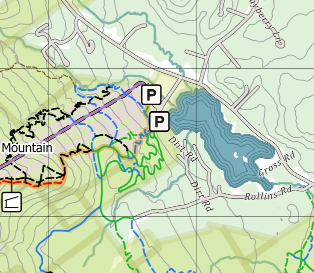 Camden Hills Adventure Map by Eyes Up Adventures | Avenza Maps