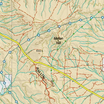 Colorado Unit 10 Land Ownerhship with Elk Concentrations, the Hybrid Preview 3