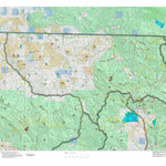 Colorado Unit 5 Land Ownerhship with Elk Concentrations, the Hybrid Preview 1