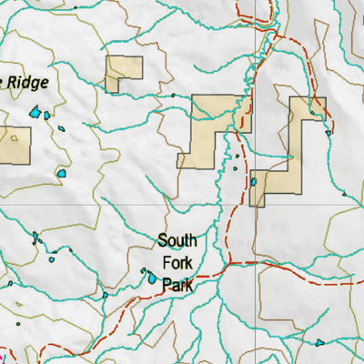Colorado Unit 5 Land Ownerhship with Elk Concentrations, the Hybrid Preview 2