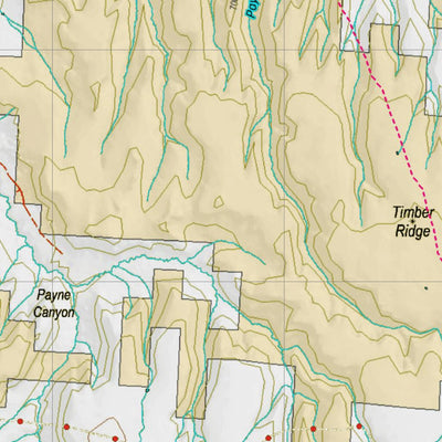 Colorado Unit 40 Land Ownerhship with Elk Concentrations, the Hybrid Preview 2