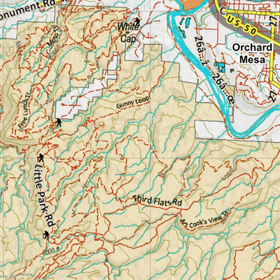 Colorado Unit 40 Land Ownerhship with Elk Concentrations, the Hybrid Preview 3