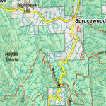 Colorado Unit 51 Land Ownerhship with Elk Concentrations, the Hybrid Preview 2