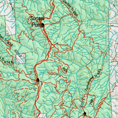 Colorado Unit 51 Land Ownerhship with Elk Concentrations, the Hybrid Preview 3