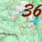 Colorado Unit 36 Land Ownerhship with Elk Concentrations, the Hybrid Preview 2
