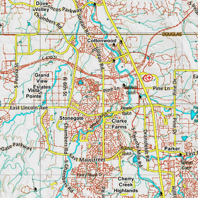 Colorado Unit 104 Land Ownerhship with Elk Concentrations, the Hybrid Preview 2