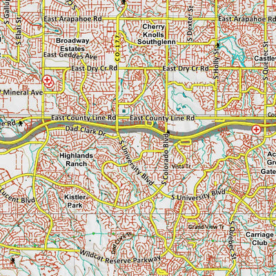 Colorado Unit 104 Land Ownerhship with Elk Concentrations, the Hybrid Preview 3