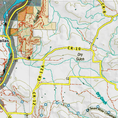 Colorado Unit 65 Land Ownerhship with Elk Concentrations, the Hybrid Preview 2