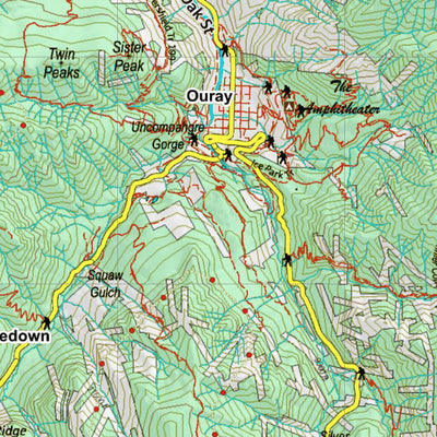 Colorado Unit 65 Land Ownerhship with Elk Concentrations, the Hybrid Preview 3