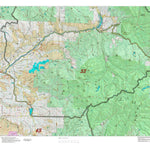 Colorado Unit 53 Land Ownerhship with Elk Concentrations, the Hybrid Preview 1