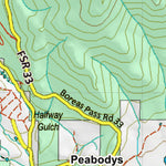 Colorado Unit 500 Land Ownerhship with Elk Concentrations, the Hybrid Preview 2