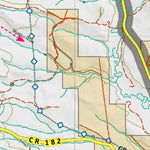 Colorado Unit 181 Land Ownerhship with Elk Concentrations, the Hybrid Preview 2