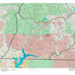Colorado Unit 771 Land Ownerhship with Elk Concentrations, the Hybrid Preview 1