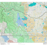 Colorado Unit 81 Land Ownerhship with Elk Concentrations, the Hybrid Preview 1
