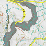 Colorado Unit 441 Land Ownerhship with Elk Concentrations, the Hybrid Preview 2