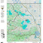 Colorado Unit 191 Land Ownerhship with Elk Concentrations, the Hybrid Preview 1