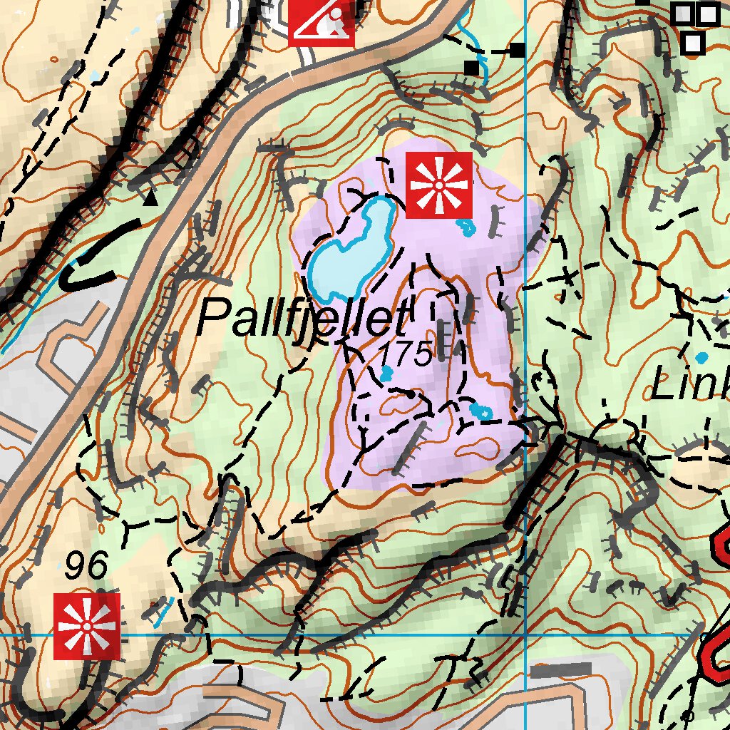 Bodø sentrum - Bodømarka Vest, Norway Map by Berg Kartografi | Avenza Maps