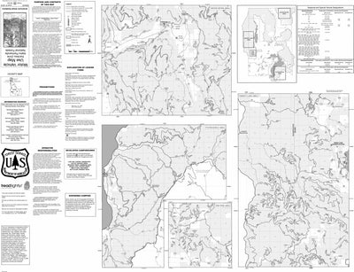 Idaho Panhandle NF - Kaniksu NF MVUM 2019 (Frontside) Preview 1