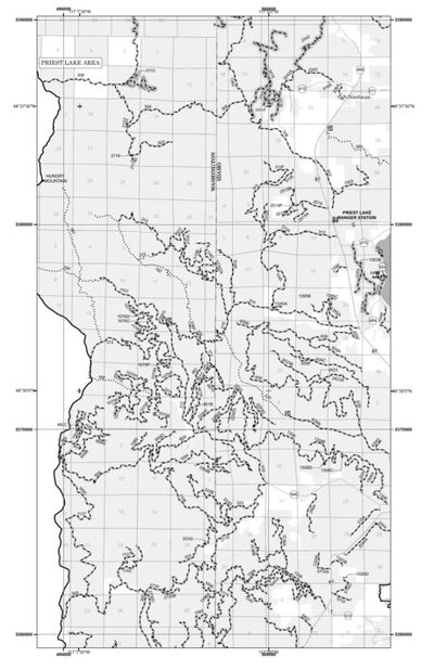 Idaho Panhandle NF - Kaniksu NF MVUM 2019 Priest Lake Preview 1