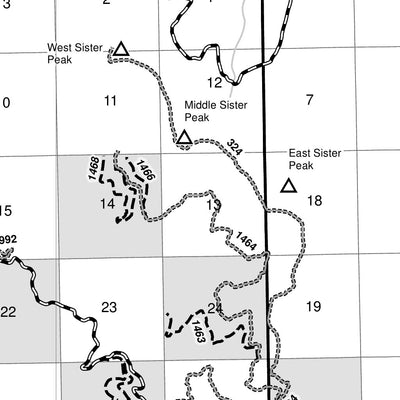 Idaho Panhandle NF - St Joe NF MVUM 2021 (Backside) Preview 2
