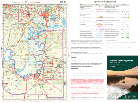 Riverland and Murray Mallee Map 215 Preview 1