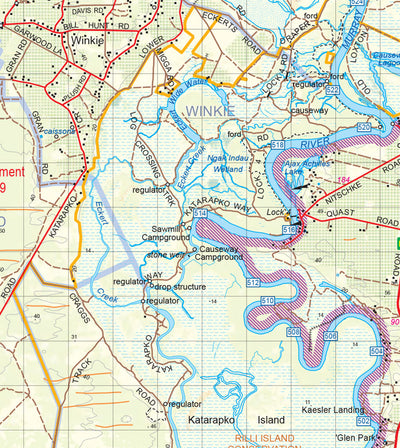 Riverland and Murray Mallee Map 215 Preview 2