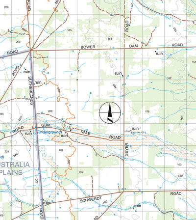 Riverland and Murray Mallee Map 238 Preview 2