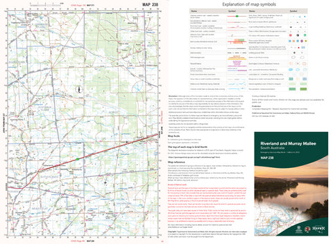Riverland and Murray Mallee Map 238 Preview 1