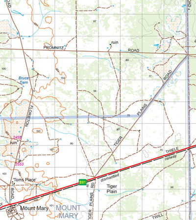 Riverland and Murray Mallee Map 239 Preview 2