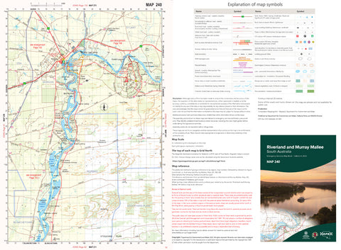 Riverland and Murray Mallee Map 240 Preview 1