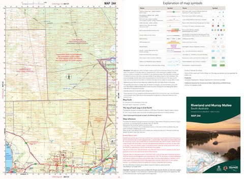 Riverland and Murray Mallee Map 244 Preview 1