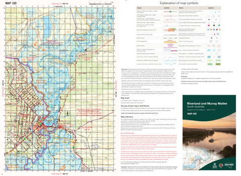 Riverland and Murray Mallee Map 245 Preview 1