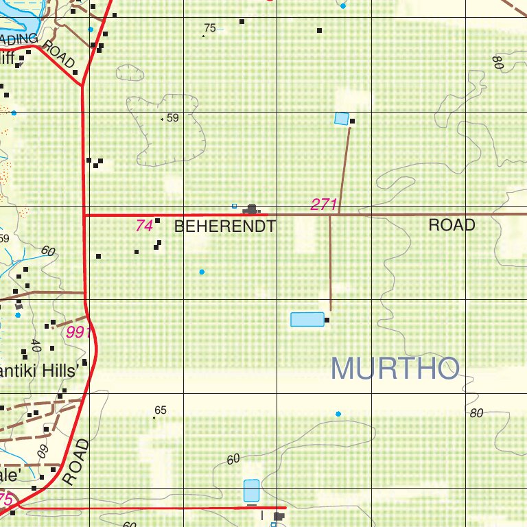 Riverland and Murray Mallee Map 245 by Mapland - Department for ...