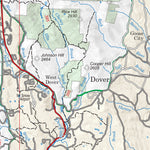 Green Mountain Finger Lakes NF Forest Visitor Map - Green Mtn South Preview 3