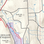 Green Mountain Finger Lakes NF Forest Visitor Map - Finger Lakes Preview 3