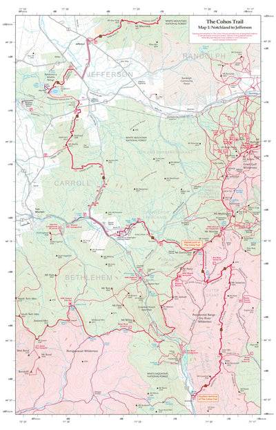 Cohos Trail Map Section #1 Preview 1