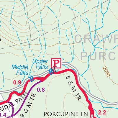 Cohos Trail Map Section #1 Preview 2