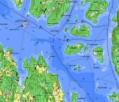 Sjökort för Värmeln Preview 3