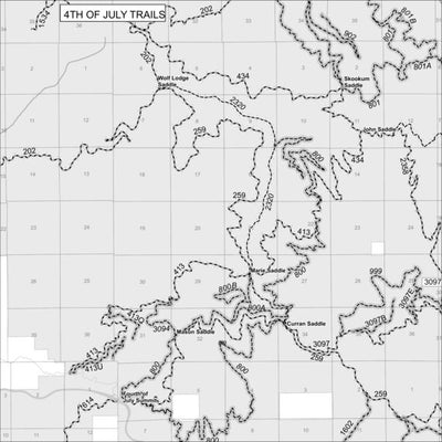 Idaho Panhandle NF - Coeur d'Alene River RD - 4th Of July MVUM 2020 Preview 1