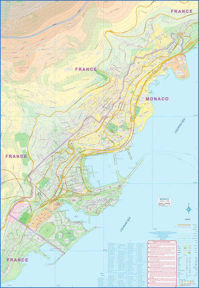 Monaco (France) 1:4,000 - ITMB Preview 1