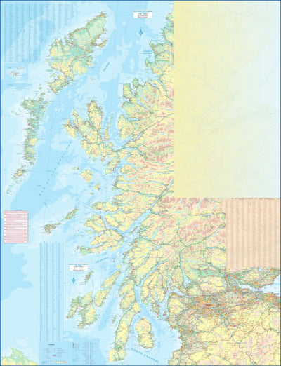 Western Scotland & Islands 1:250,000 - ITMB Preview 1