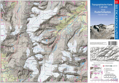 Sommerkarte Ruderhofspitze 2023 1:25.000 Preview 1