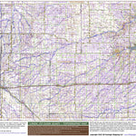 Limon, CO Topographic Map for Navigation (250K Quad) Preview 1