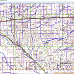 Limon, CO Topographic Map for Navigation (250K Quad) Preview 3