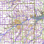 Limon, CO Topographic Map for Navigation (250K Quad) Preview 2